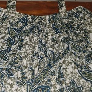 Avenue off the shoulder top